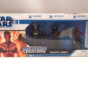 Star Wars Evolutions The Sith Legacy Action Figures